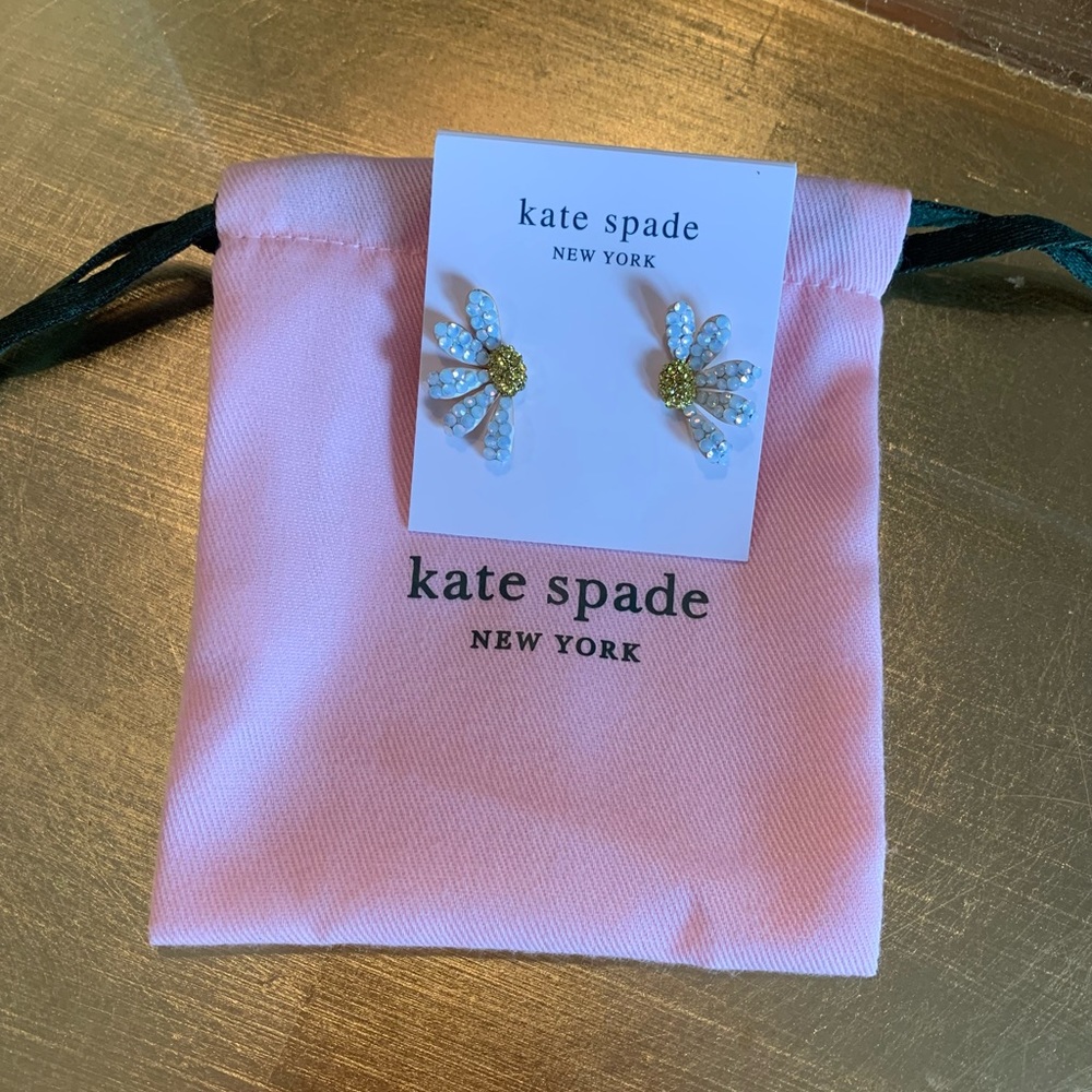 Kate Spade Dazzling Daisy Statement Earring NWT